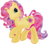 a cute pony
